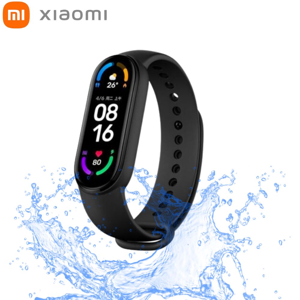 XIAOMI MI SMART BAND PANTALLA COLOR RESISTENTE AL AGUA NEGRO