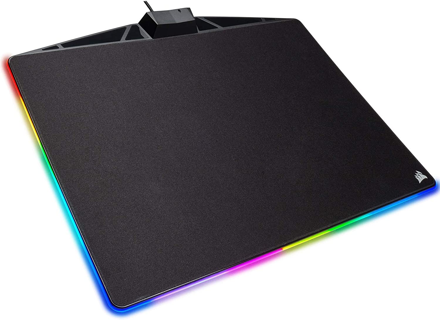 Tappetino Per Mouse Da Gaming Corsair MM800 RGB, Superficie 350x260 Mm, 15 Zone LED, Porta USB - copertina