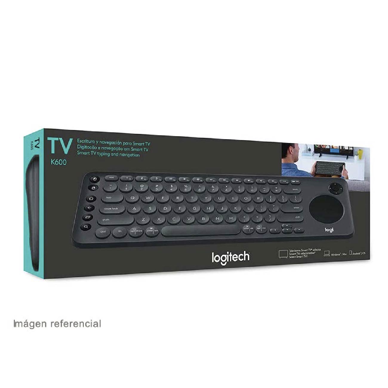 Tv Box Mini Teclado Inalambrico Netmak Android Tv Mini Teclado